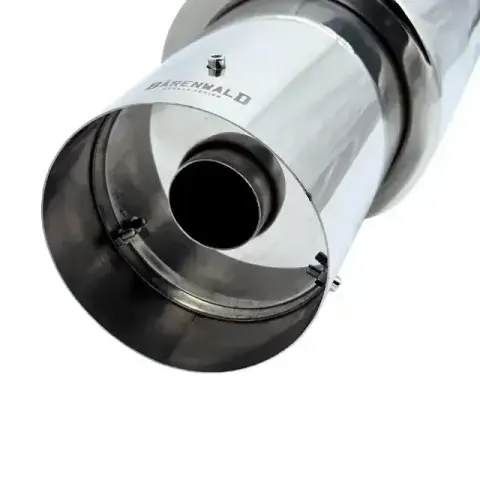 Abafador Esportivo em Inox Bärenwald Berlim V2 Polido
