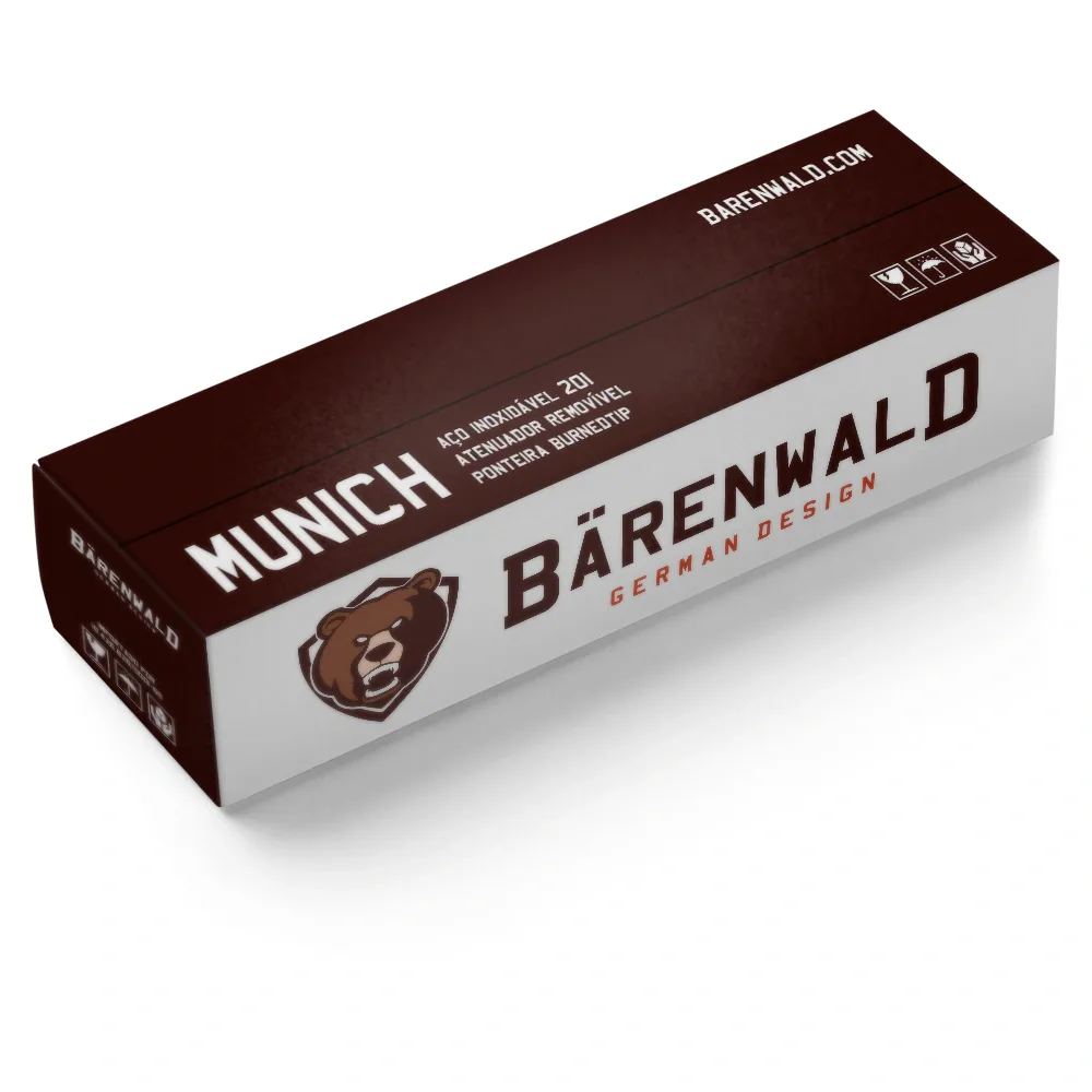Abafador Esportivo em Inox Bärenwald Munich com ponteira “Burned Tip” — foto 7