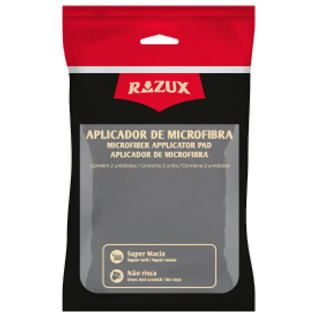 Aplicador de microfibra retangular Razux (2 unidades) — foto 2