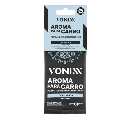 Aromatizante Automotivo Cold Black Vonixx