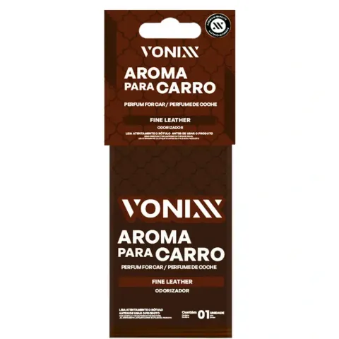 Aromatizante Automotivo Fine Leather Vonixx