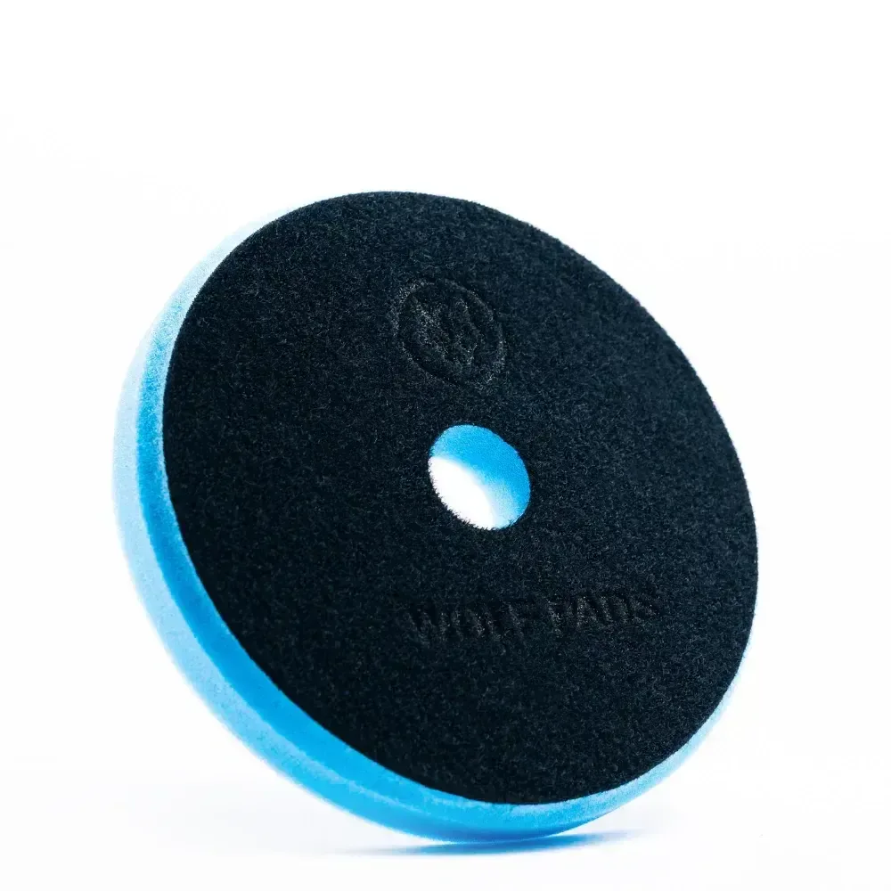 Boina Espuma Refino Wolf Pads (5 polegadas - Azul) — foto 2
