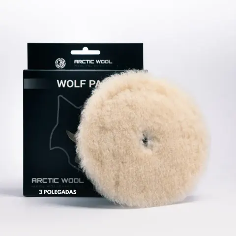 Boina Lã Natural Artic Wool Corte Wolf Pads (3 polegadas)