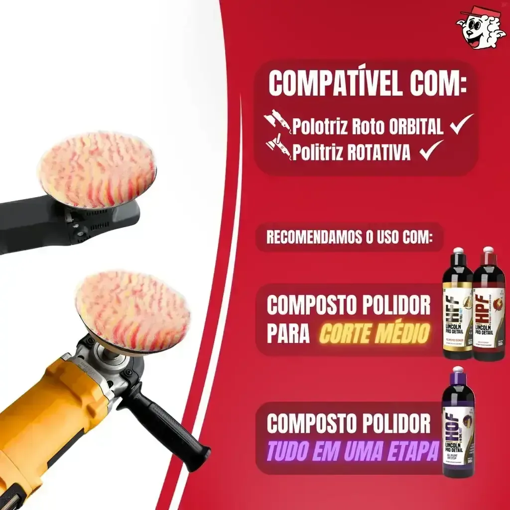 Boina Lã SV Pirulito de corte Médio Lincoln (3 polegadas) — foto 2