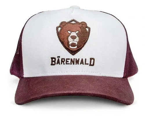 Boné Trucker Bärenwald | Bordô