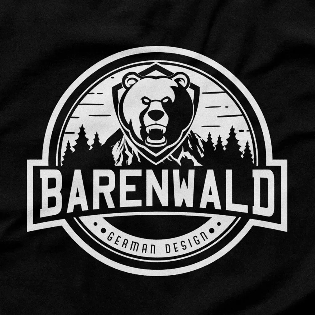 Camiseta Bärenwald Forest (preta) — foto 18