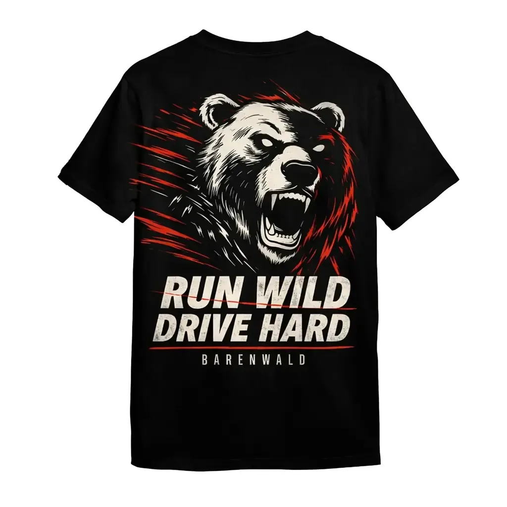 Camiseta Bärenwald Run Wild (preta) — foto 20