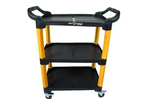 Carrinho para ferramentas 3 bandejas Sigma Tools (Amarelo)
