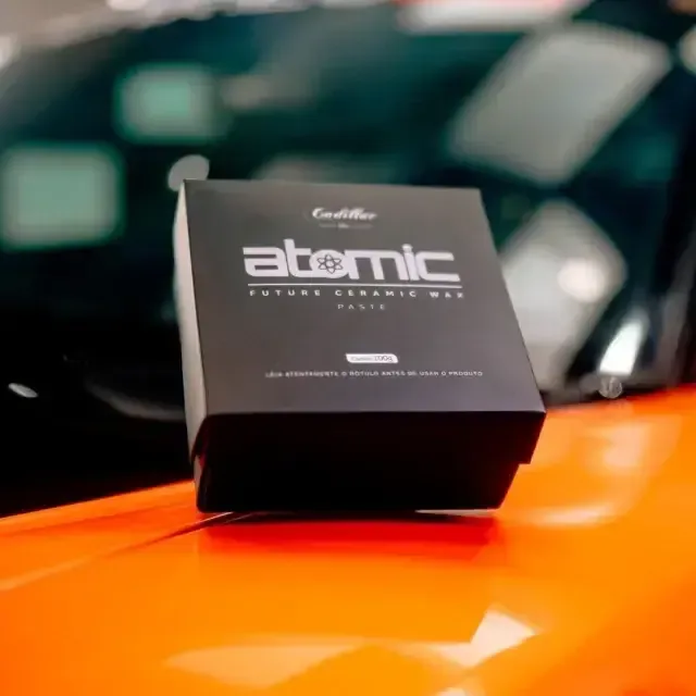 Cera Automotiva Atomic com aplicador Cadillac (100g) — foto 5