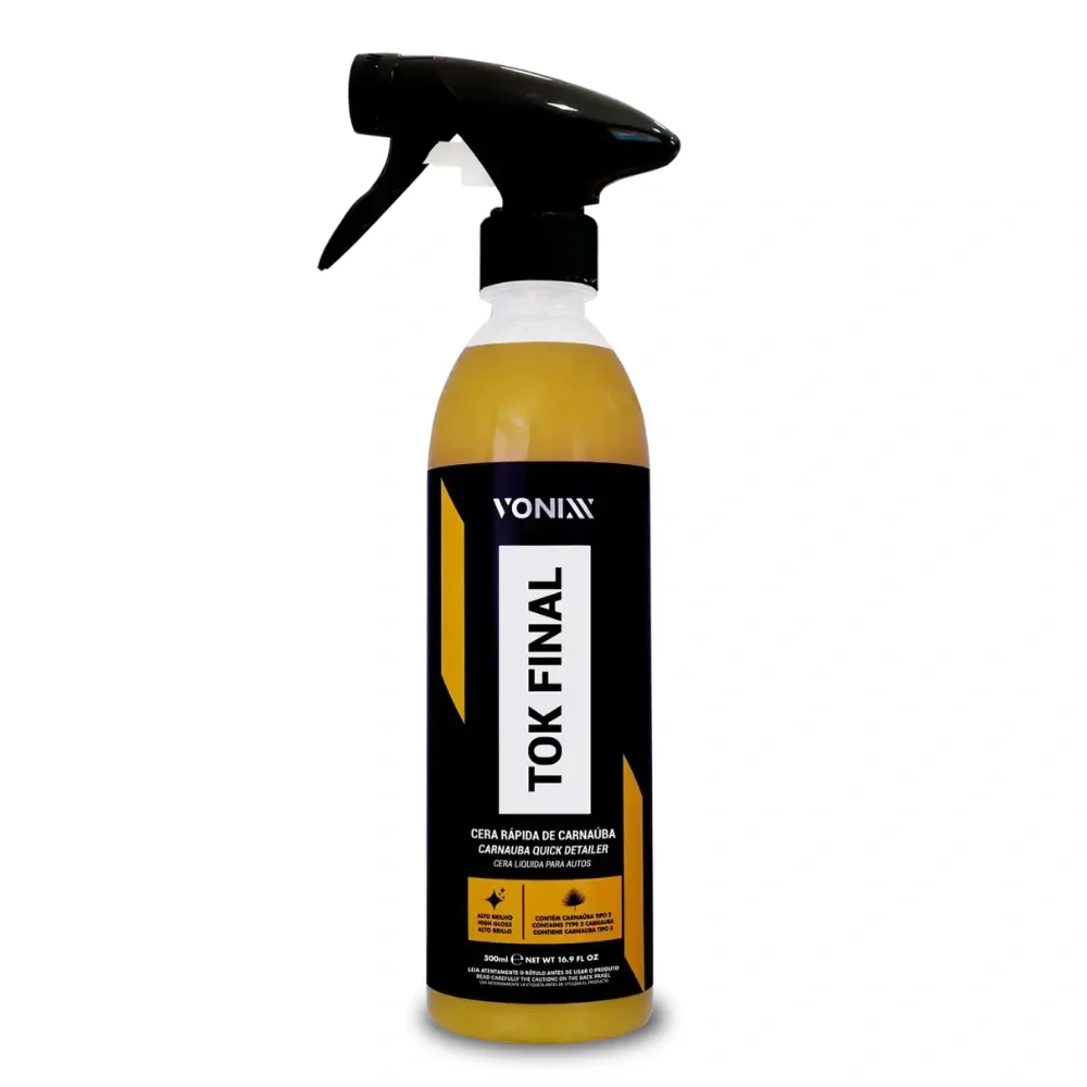 Cera carnaúba em spray Tok Final Vonixx (500ml)