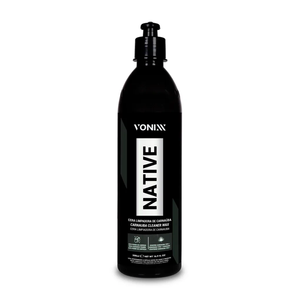 Cera carnaúba limpadora Native Vonixx (500ml)
