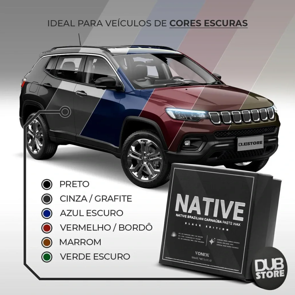 Cera carnaúba Native Black Vonixx (100ml) — foto 2