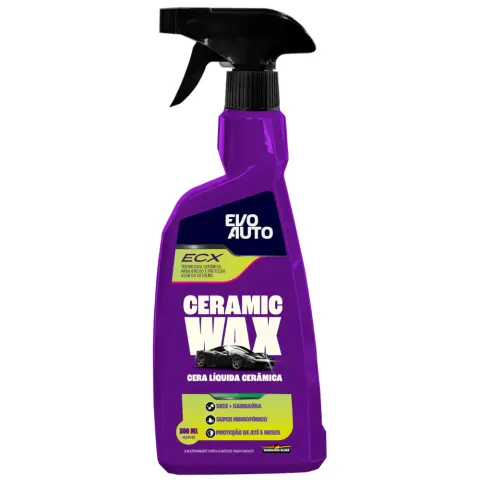 Cera Líquida Cerâmica em spray Ceramic Wax Evo Auto (500ml)