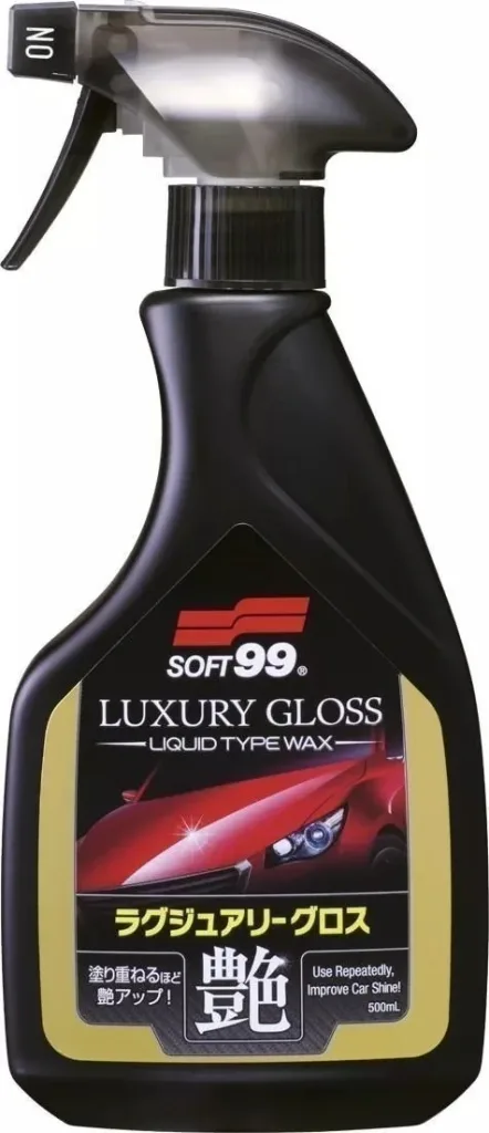 Cera Líquida em Spray Luxury Gloss Soft99 (500ml)