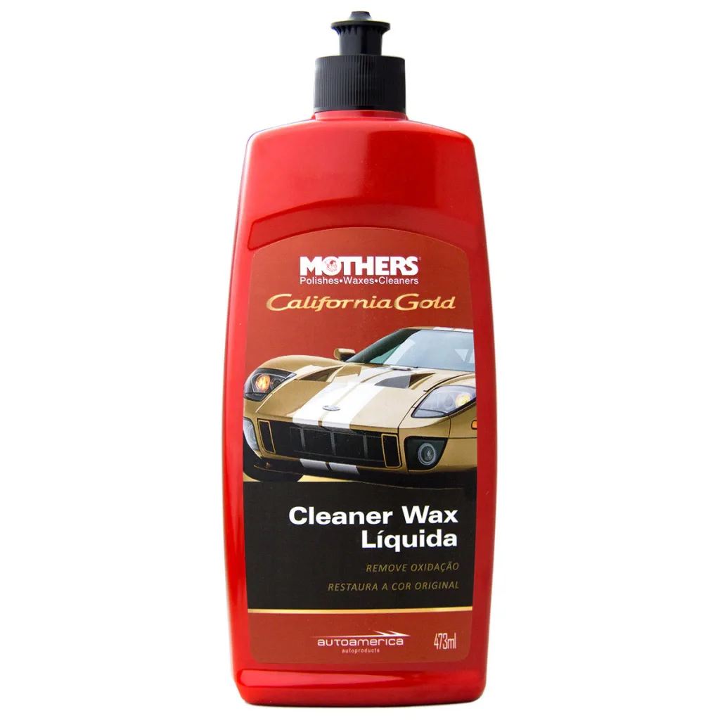 Cera Líquida Limpadora Carnaúba California Gold Mothers (473ml)