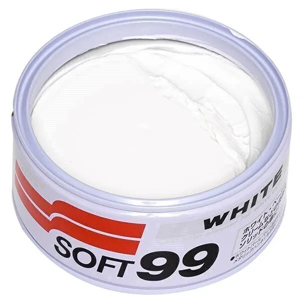 Cera White Cleaner Wax Limpadora Soft99 (350g) - Carros Claros — foto 3