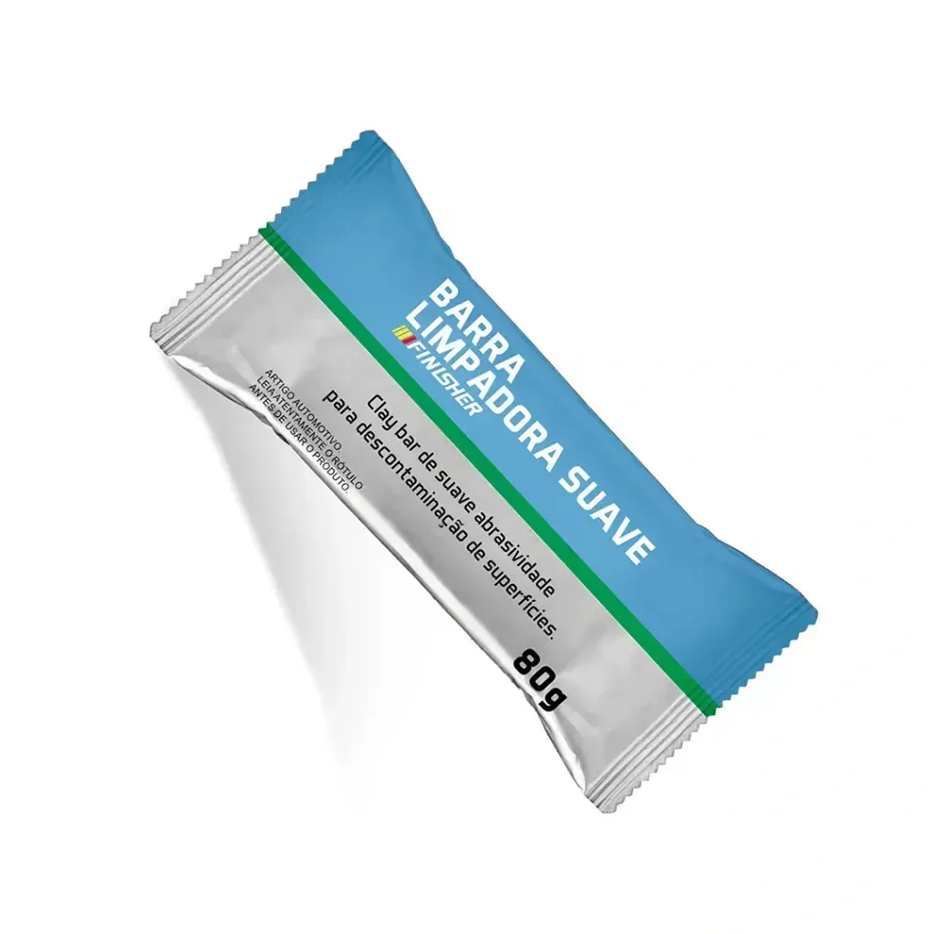 Clay Bar Barra Limpadora Suave Finisher (80g)
