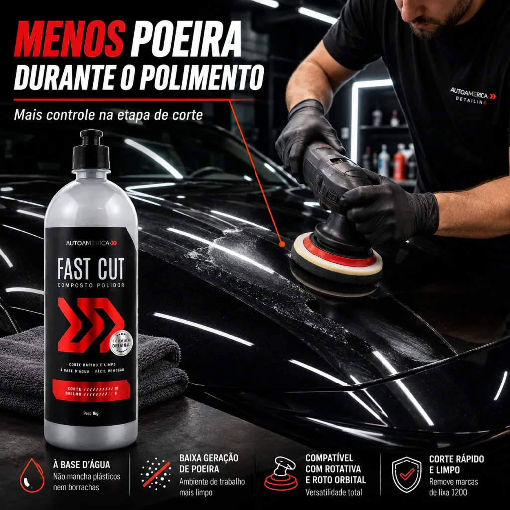 Composto polidor Fast Cut Autoamerica (1Kg) — foto 4