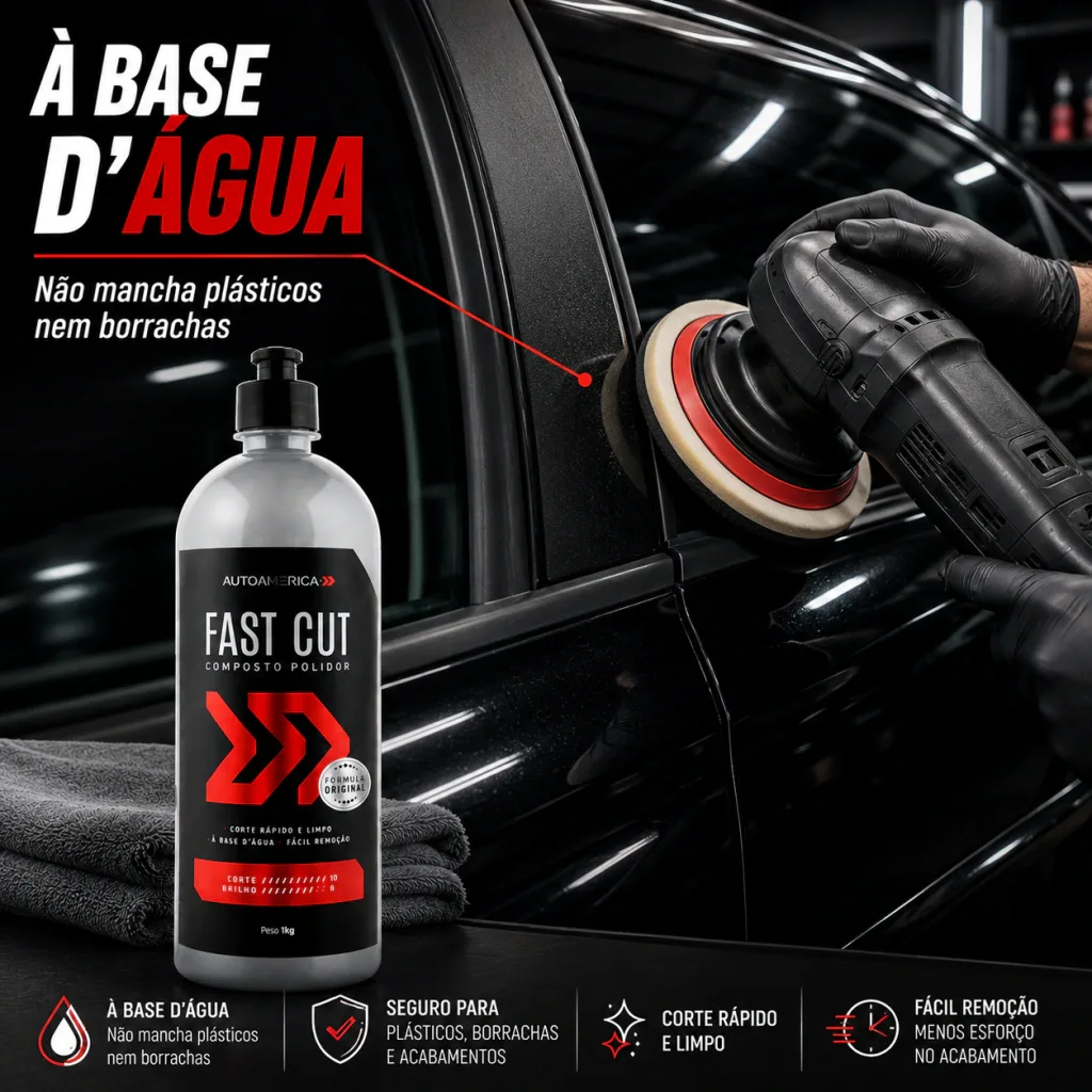 Composto polidor Fast Cut Autoamerica (1Kg) — foto 7