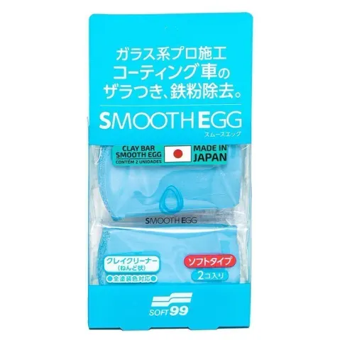 Descontaminante de Pintura Clay Bar Smooth Egg Soft99 (100gr)
