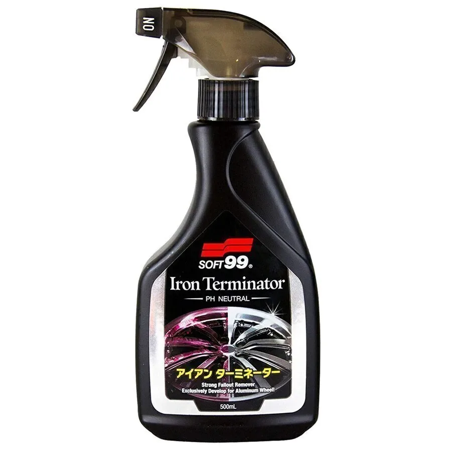 Descontaminante para rodas Iron Terminator Soft99 (500ml) — foto 2