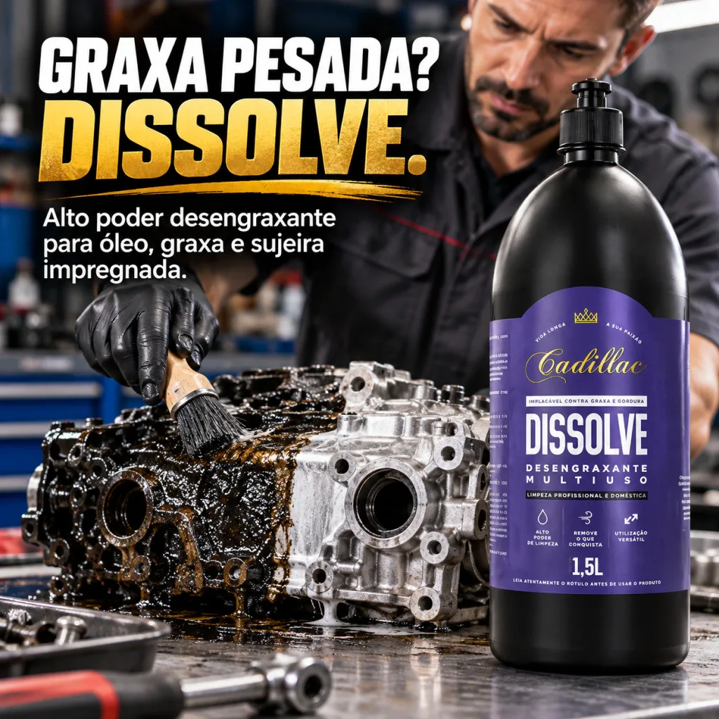 Desengraxante Multiuso Dissolve Cadillac (1,5 litro) — foto 5