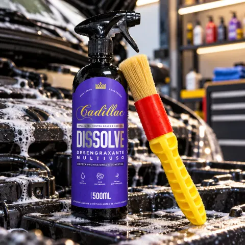 Desengraxante Multiuso Dissolve Cadillac 500ml + Pincel