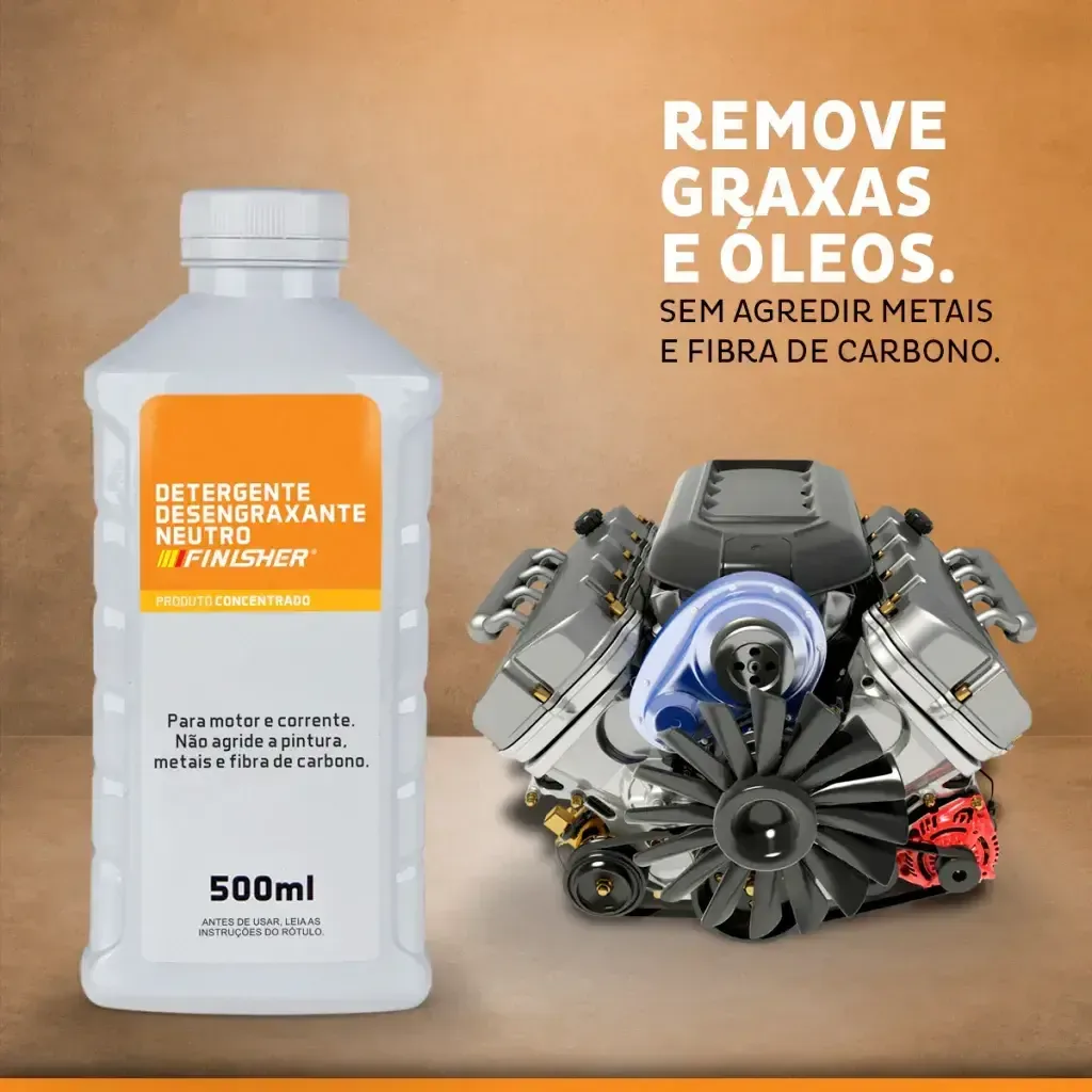 Desengraxante Neutro Concentrado Finisher (500ml) — foto 3