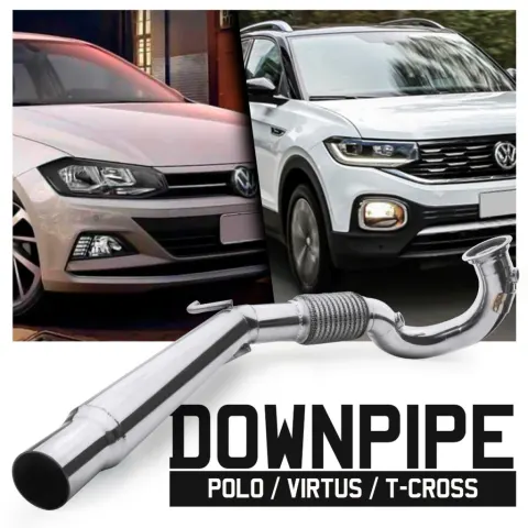 Downpipe Inox 304 Barenwald VW Polo/Virtus/T-Cross 1.0TSI EA211