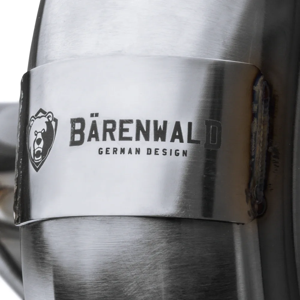 Downpipe Inox 304 Barenwald VW UP TSI 1.0 EA211 — foto 2