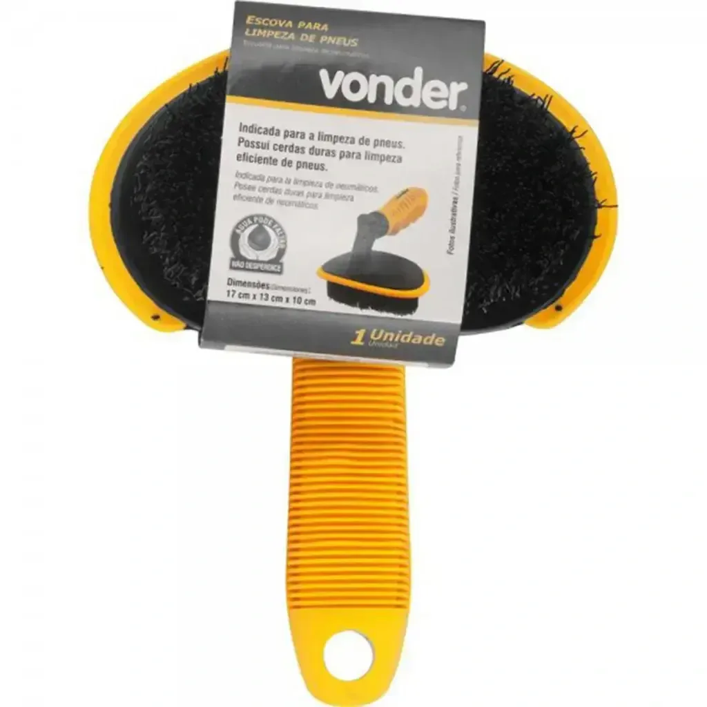 Escova para limpeza de pneus Vonder — foto 2