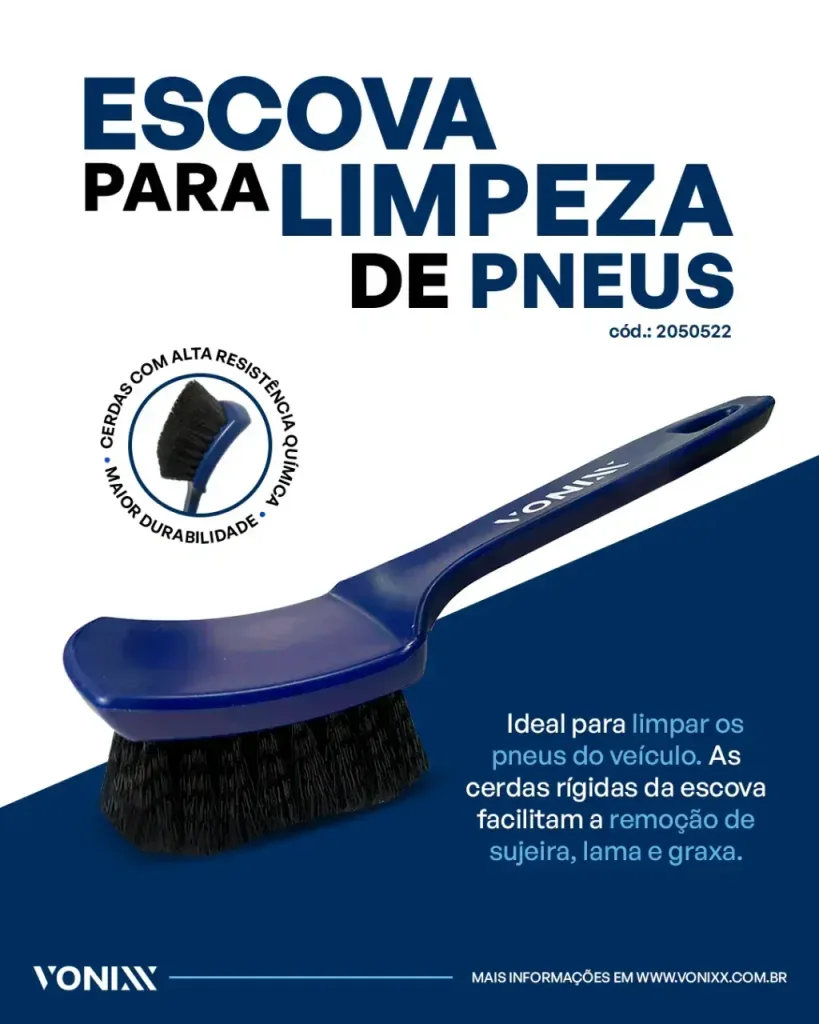 Escova para limpeza de pneus Vonixx