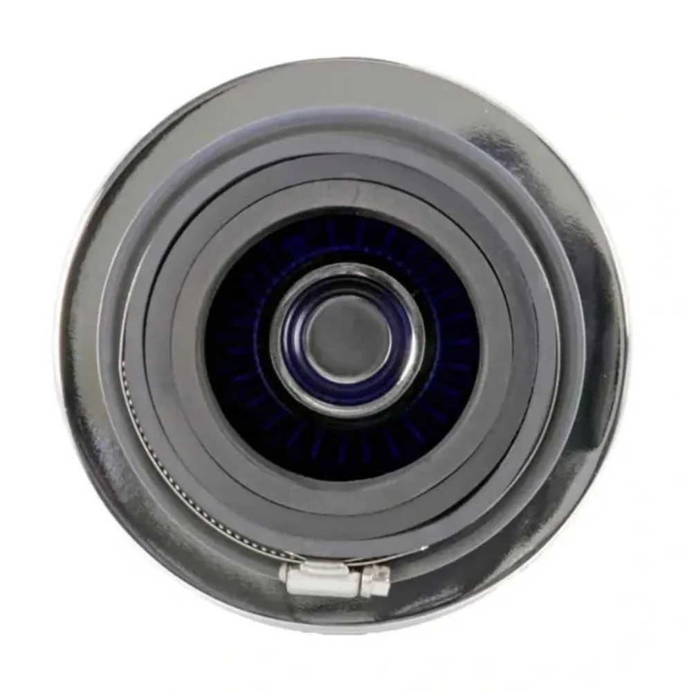 Filtro de ar esportivo K&N cônico duplo fluxo (azul) — foto 6