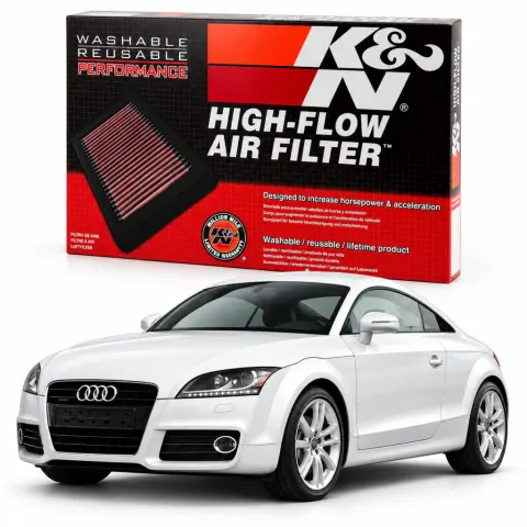 Filtro de ar esportivo K&N inbox Audi TTS 2.0 / TTRS 2.5 2010/2014