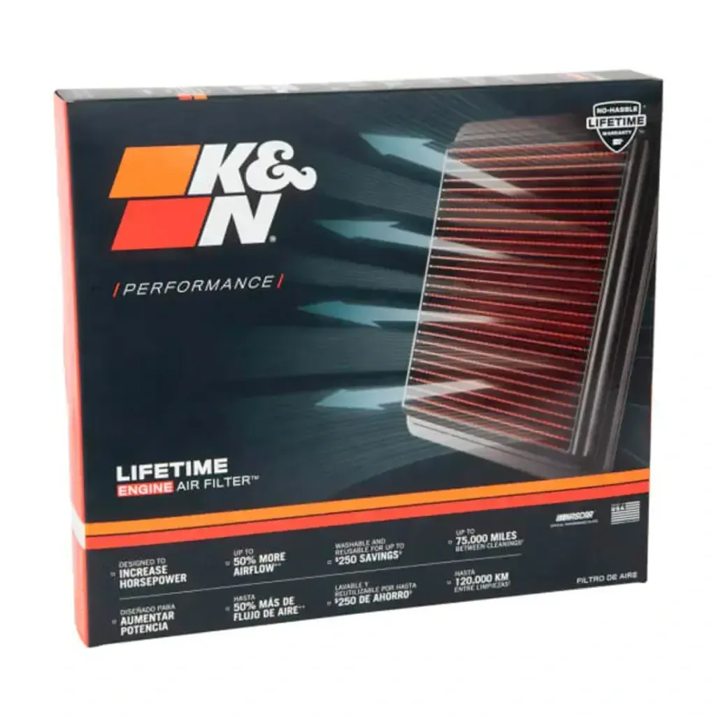 Filtro de ar esportivo K&N inbox BMW 335i N55 3.0 — foto 2