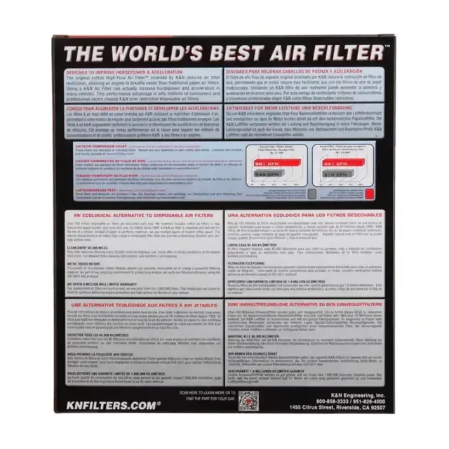 Filtro de ar esportivo K&N inbox Mini Cooper 1.5 (3 cilindros) 2014+ — foto 8