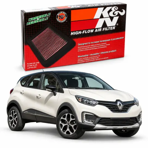 Filtro de ar esportivo K&N inbox Renault Captur 1.6 16V