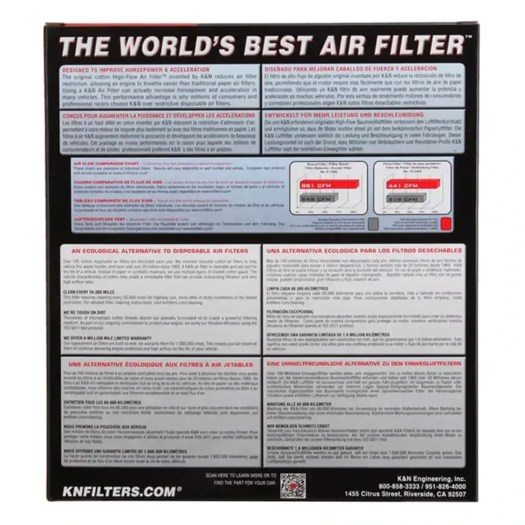 Filtro de ar esportivo K&N inbox Volkswagen Jetta 1.4 TSI — foto 7