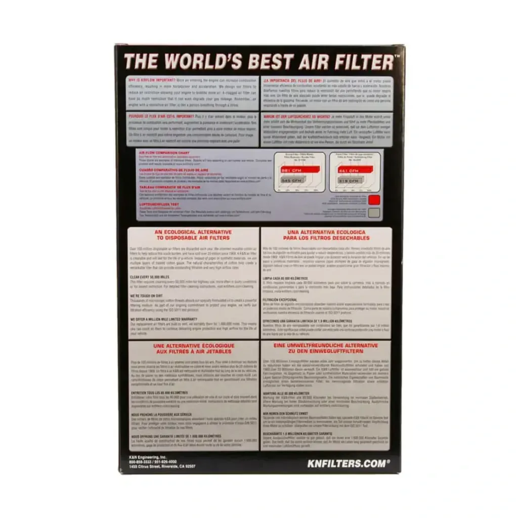 Filtro de ar esportivo K&N inbox Volkswagen Passat 2.0 TFSI 2010+ — foto 6