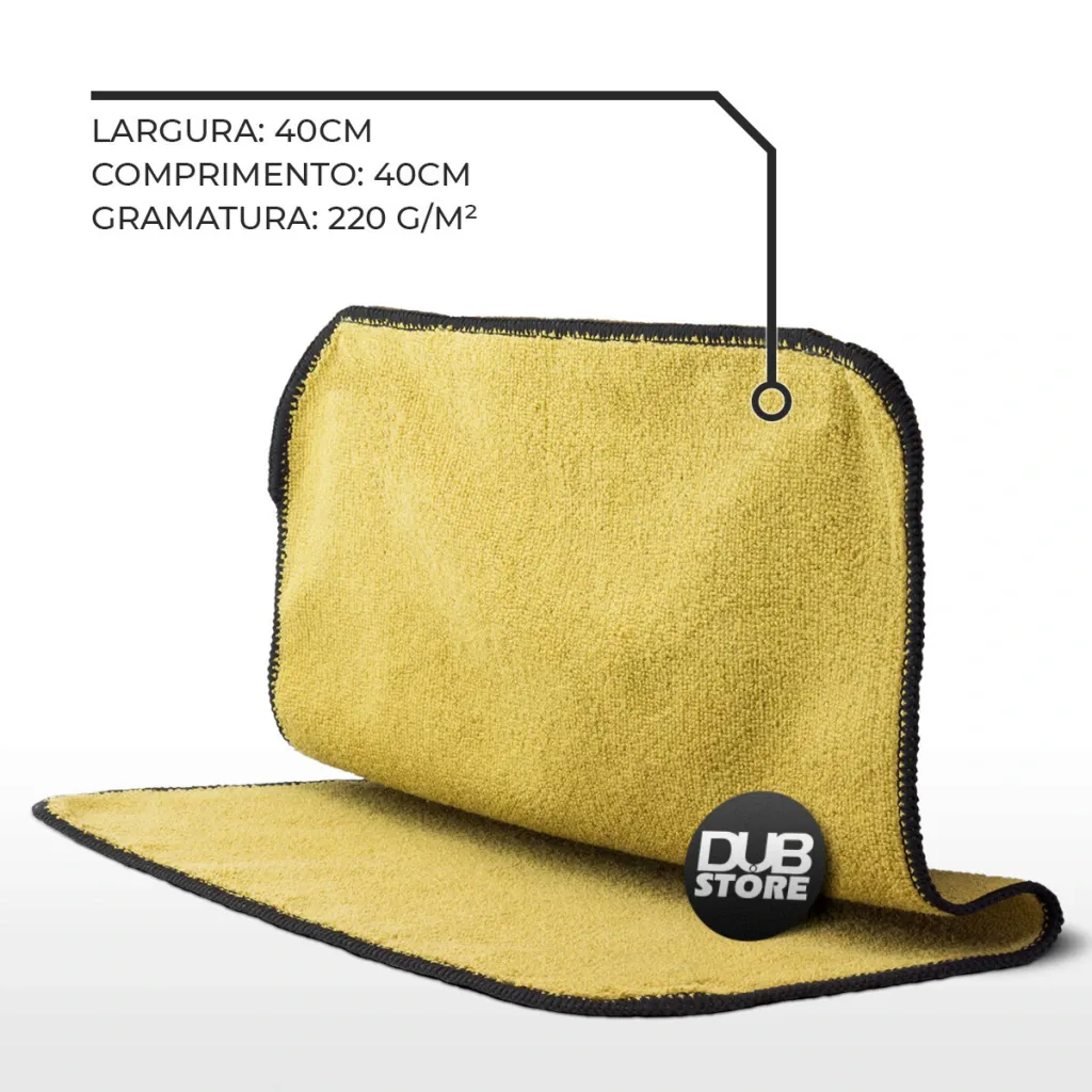 Flanela de Microfibra Autoamerica Amendoim (40x40cm) — foto 2