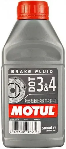 Fluido De Freio Motul Dot 3 & 4 | 500ml