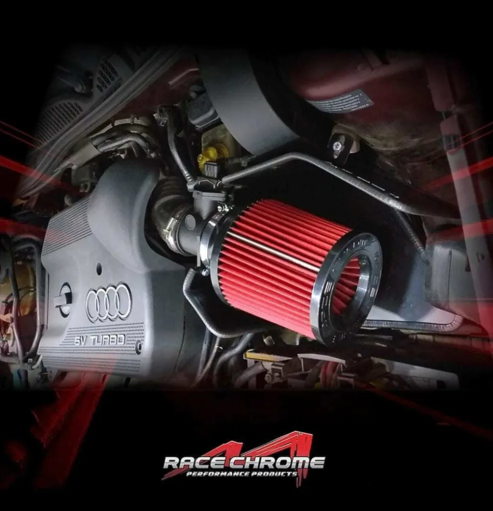 Kit Air Intake Race Chrome Audi A3 (1999 a 2006) — foto 5