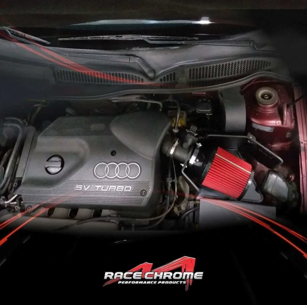Kit Air Intake Race Chrome Audi A3 (1999 a 2006) — foto 6