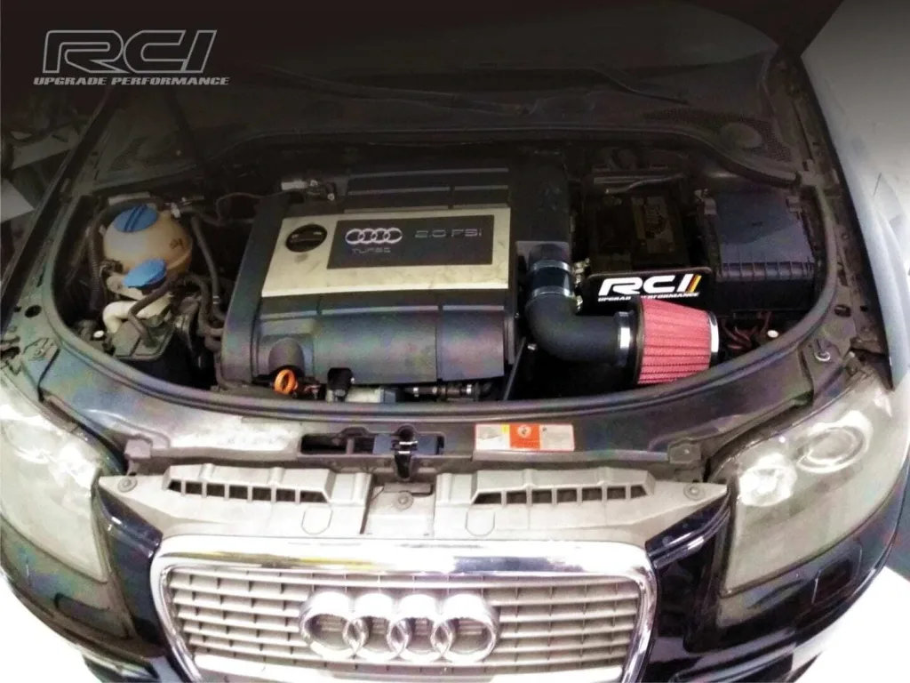 Kit Air Intake Race Chrome Audi A3 Sportback 2.0 FSI (2006 a 2009) — foto 8
