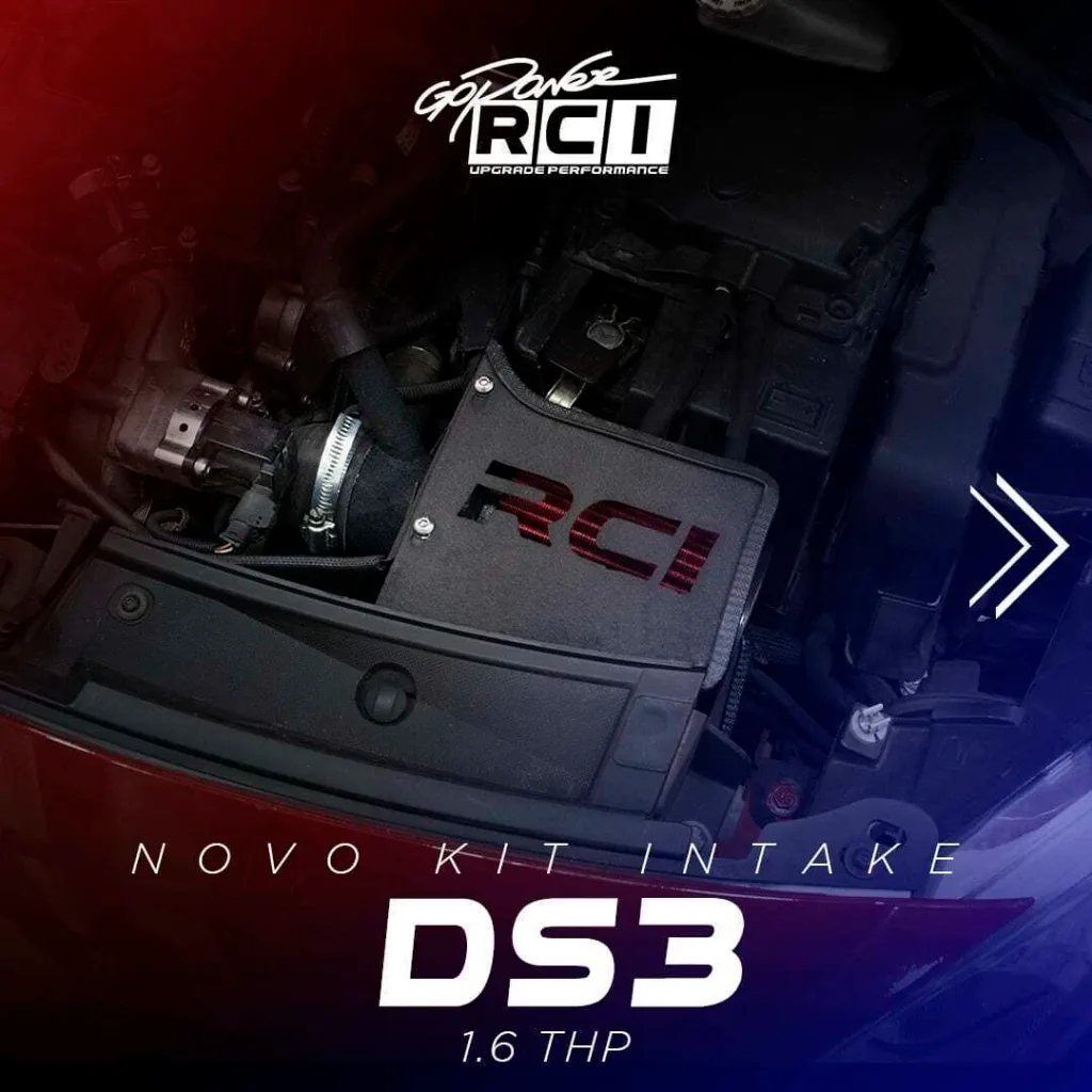 Kit Air Intake Race Chrome Citröen DS3 1.6 THP — foto 6