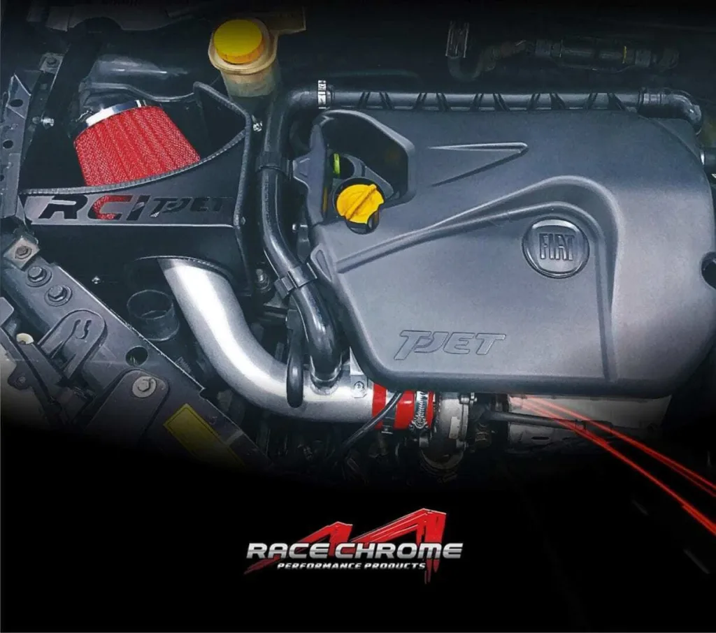 Kit Air Intake Race Chrome Fiat Punto / Linea (T-JET) — foto 7