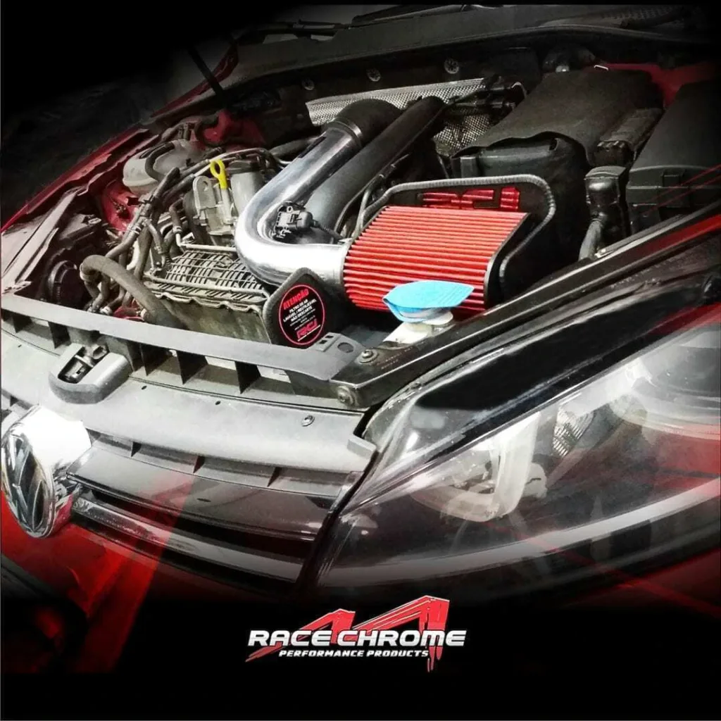Kit Air Intake Race Chrome Volkswagen Golf 1.4 TSI (MK7) — foto 5