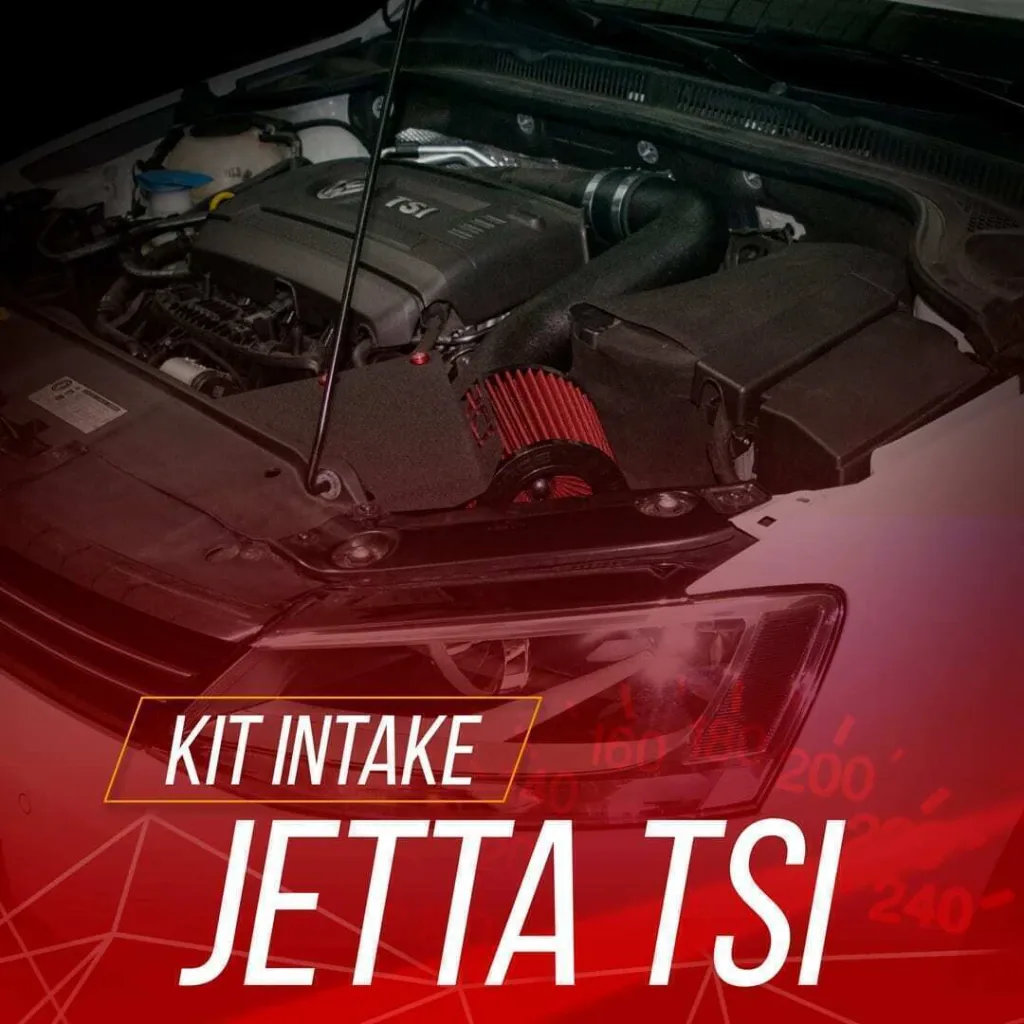 Kit Air Intake Race Chrome Volkswagen Jetta 2.0 TSI 211cv (2014 a 2017) — foto 4