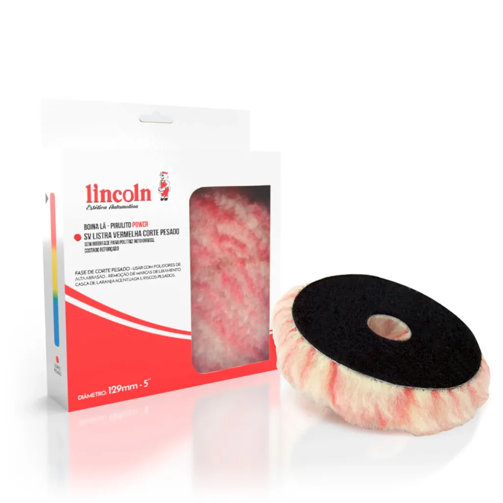 Kit Boinas + Polidor de corte, refino e lustro HCF HGF Lincoln — foto 22