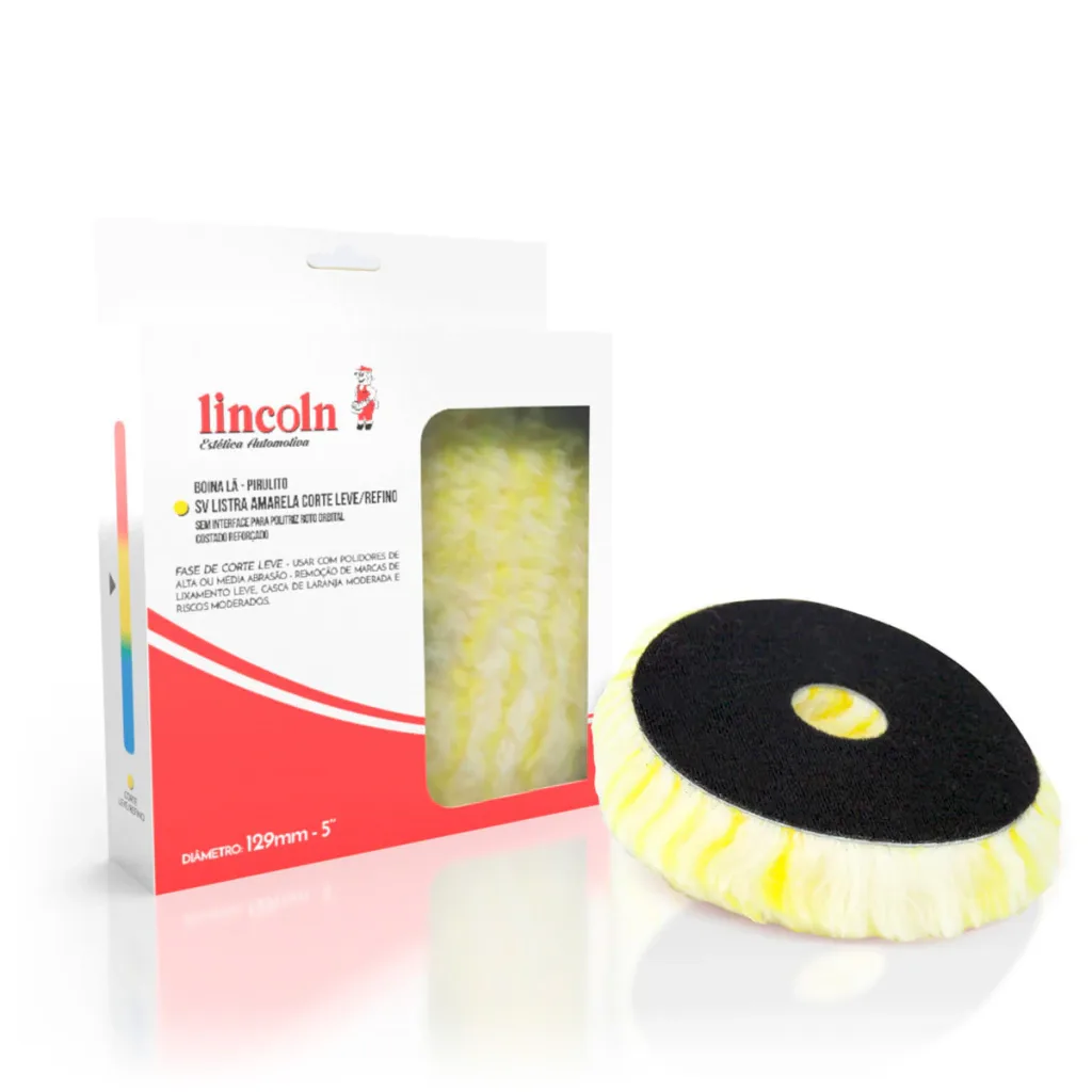 Kit Boinas + Polidor de corte, refino e lustro HCF HGF Lincoln — foto 24